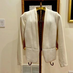 H&M size 4 cream blazer